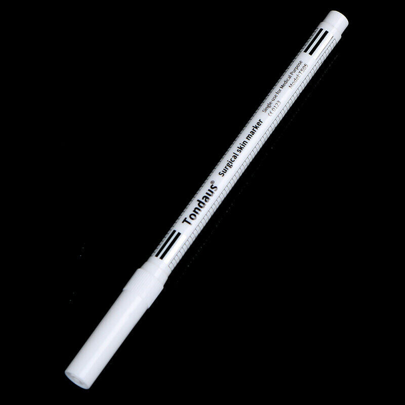 White Ink Eyebrow Marker Pen Tattoo Accessory Microblading Surgical Skin Pe Tt