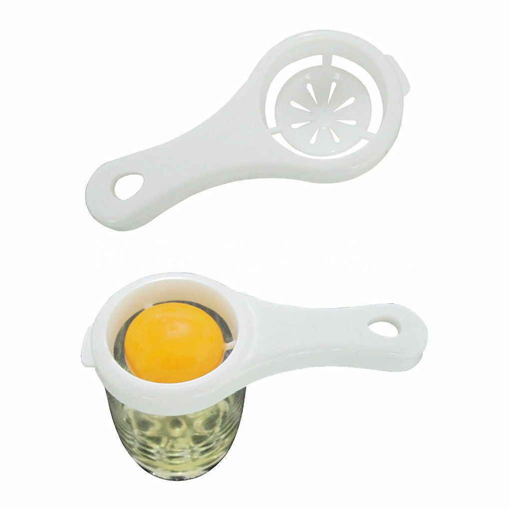 2X  Egg Seperator Separator Kitchen Cooking  Gadget Sieve Tool.l8