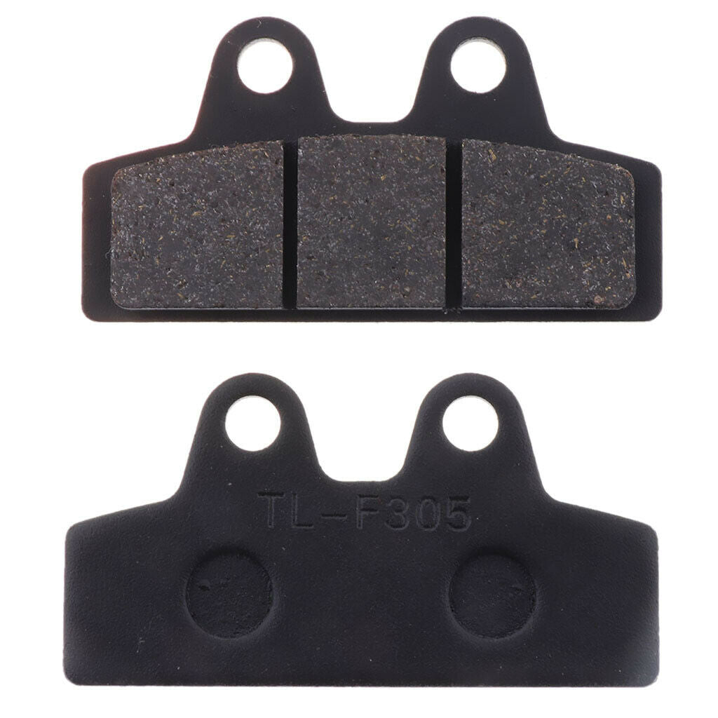 2Pcs Black Rear Brake Pads Disc Brake Pads Suit ATV Motorcycle