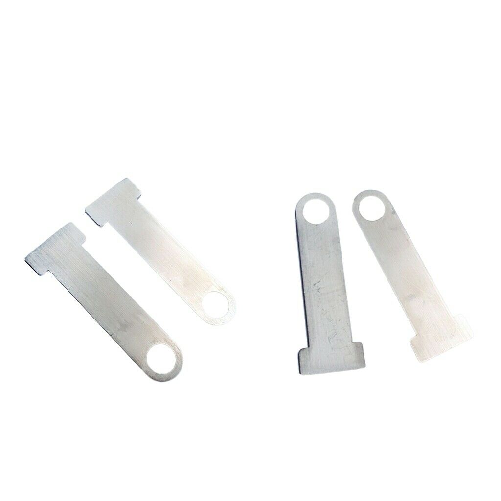 4Pack Metal Open Face Helmet Lock Buckle Fastener for Motorcycle Accessories