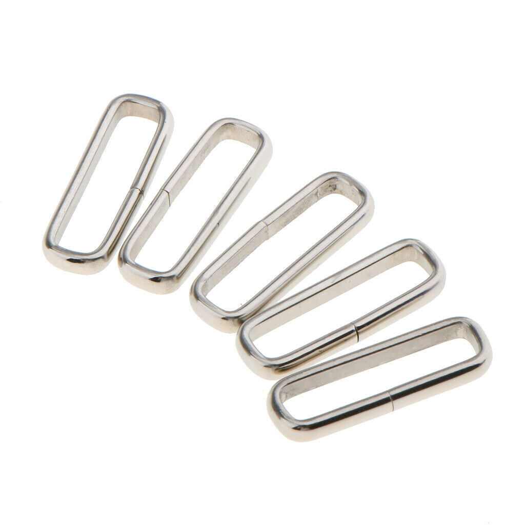 10Pcs Watch Band Retaining Keeper Buckle Ring Loop Watches Retainer Holder
