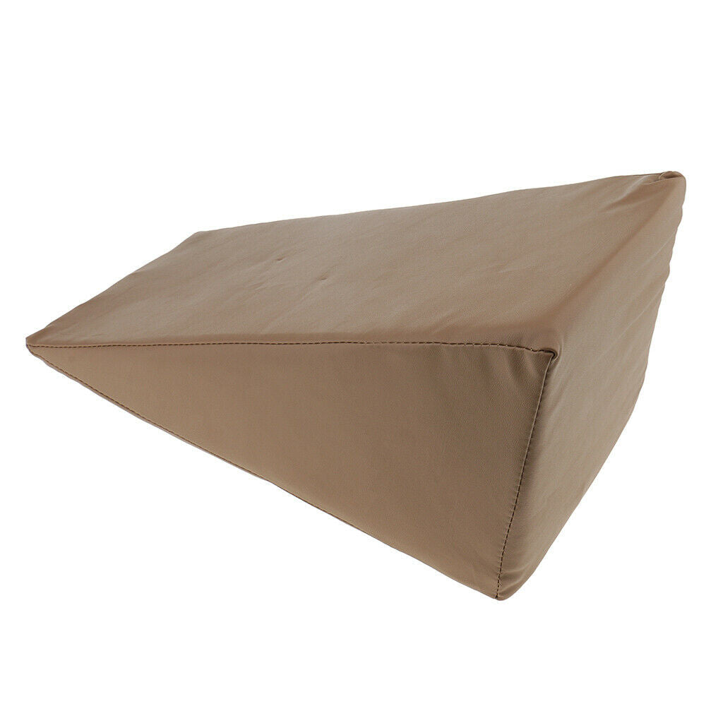 2Pieces Memory Foam Bed Wedge Pillow Elevation Cushion Washable Cover
