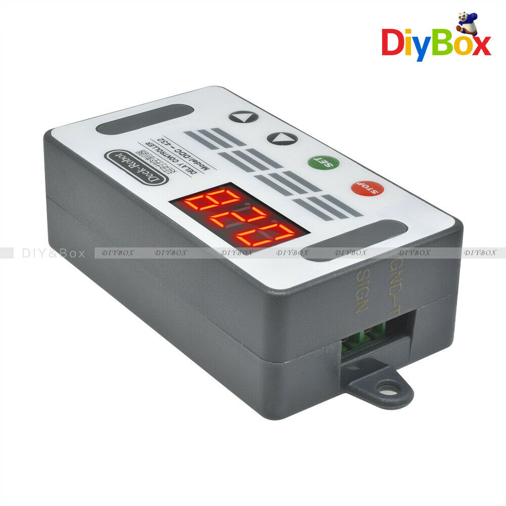 LED Display DDC-432 DC5-30V 4 button 3-digit Digital Tube Dual MOS Delay Control