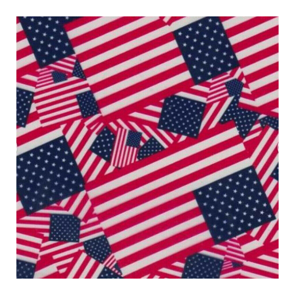 Hydrographic Water Transfer Printing Film Hydro Dipping Kit 0.5 x 1m US Flag