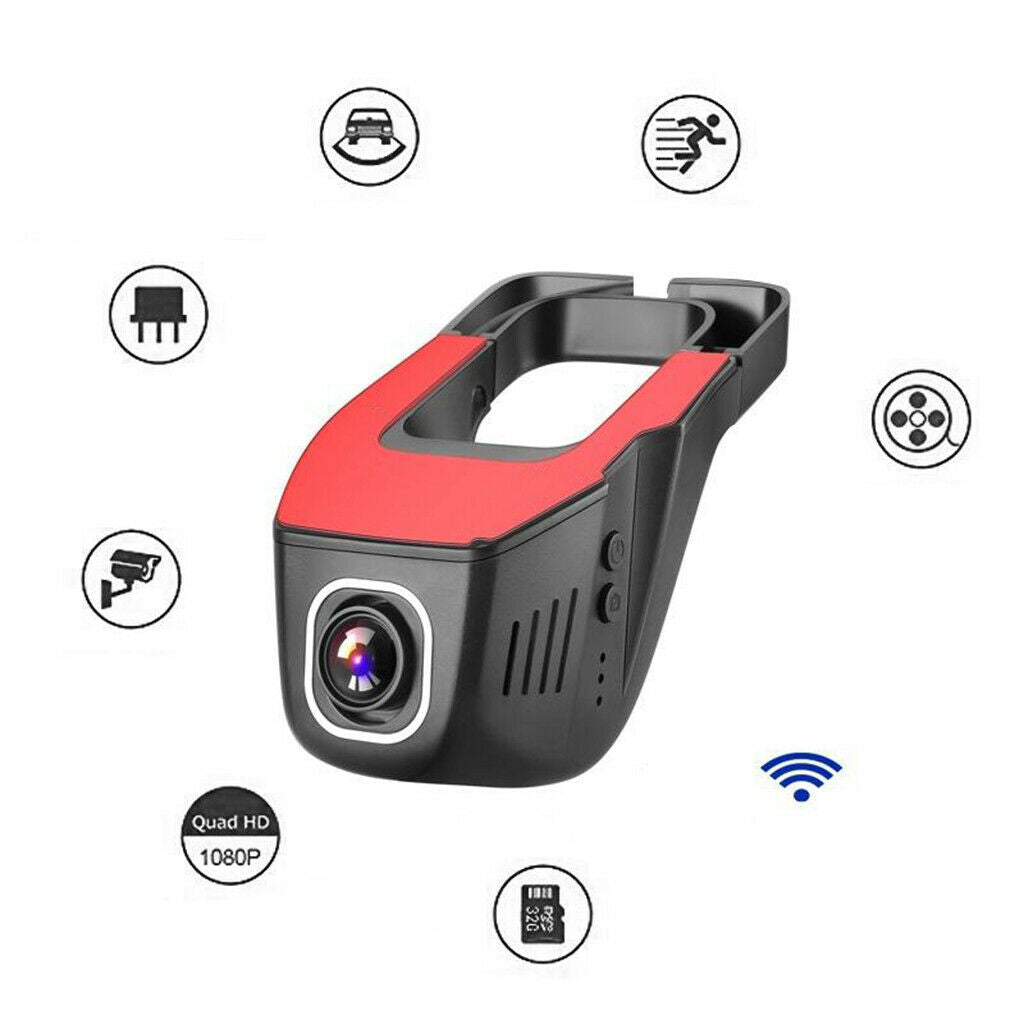 Dash Camera, WiFi Dashboard Camera, Full HD 1080P Dash Camera, 170 Degree Wide
