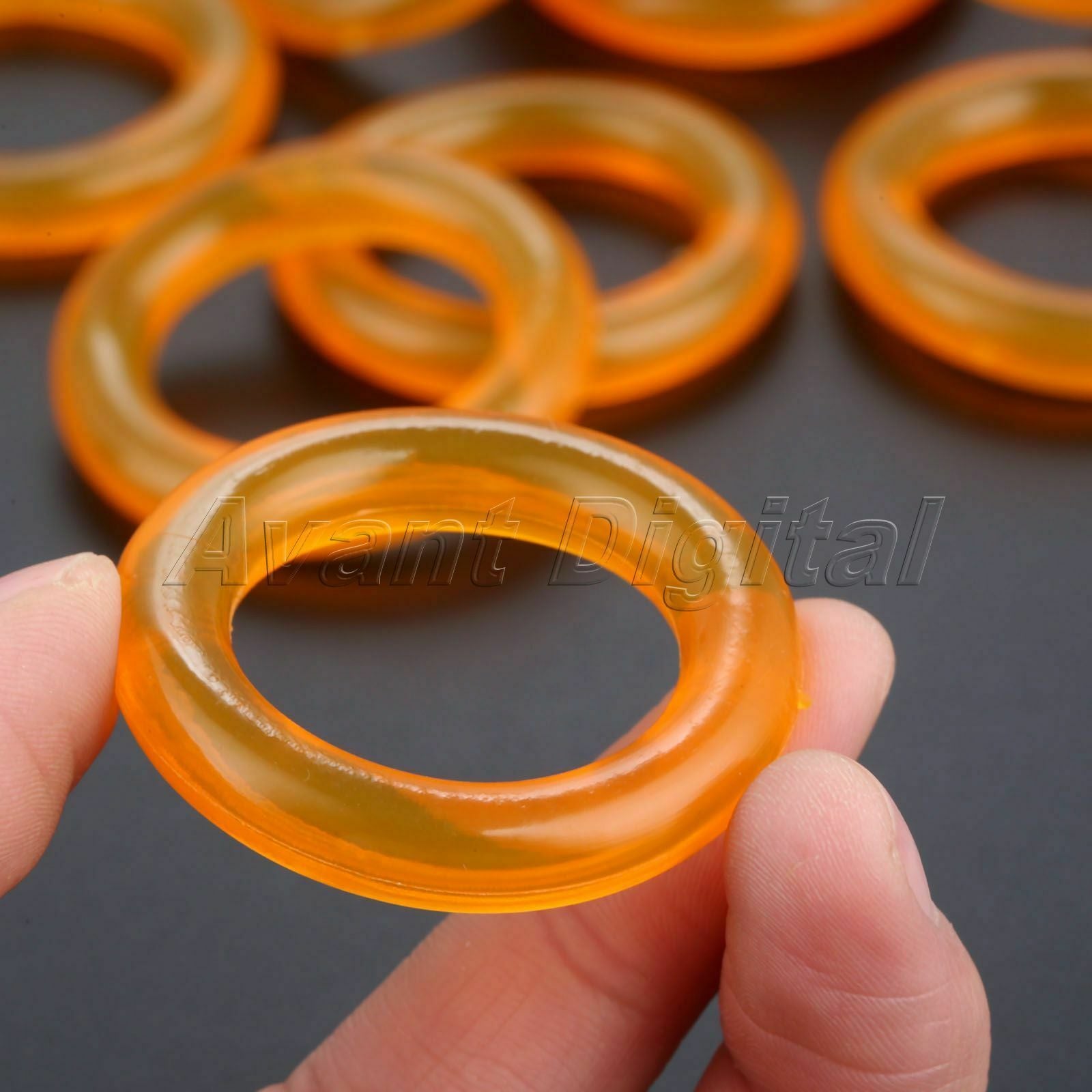 2Pcs 39mm*26mm Sewing Machine Accessories Bobbin Winder Rubber Ring for Brother