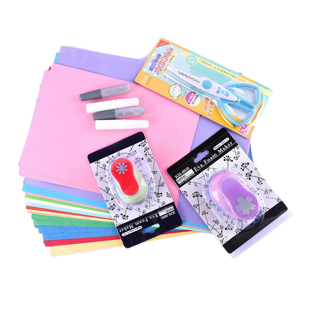 1/set DIY Craft Punch Paper Shaper Card Making Scrapbooking Flower Tools Kit