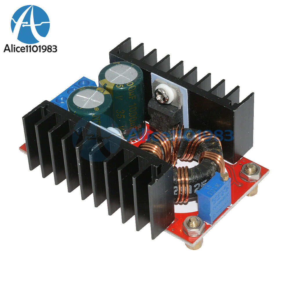 2PCS 150W DC-DC Boost Converter 10V-32V to 12-35V 6A Step Up Power supply Module