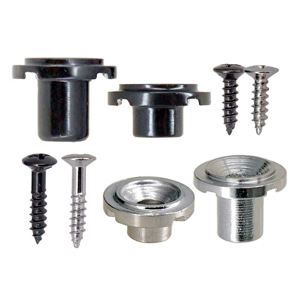 Round Chain Arbor Retainer Screw Set for  ST Guitar