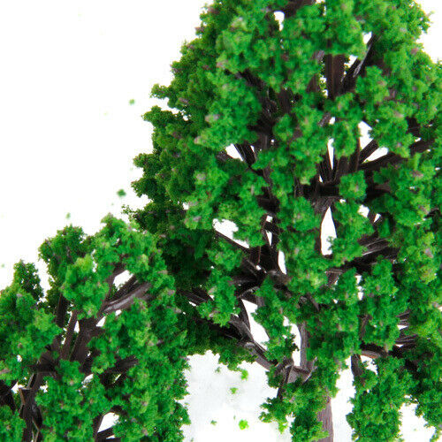 Collectible 24x Mix Sized tree  /50 HO OO for Train Railroad Scenery