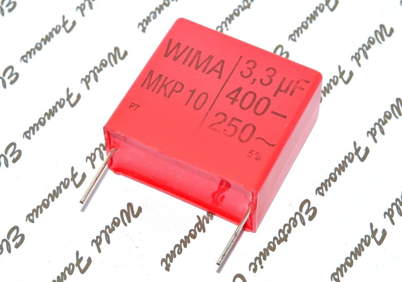 1pcs - WIMA MKP10 3.3uF (3.3µF 3,3uF) 400V 5% pich:37.5mm Capacitor