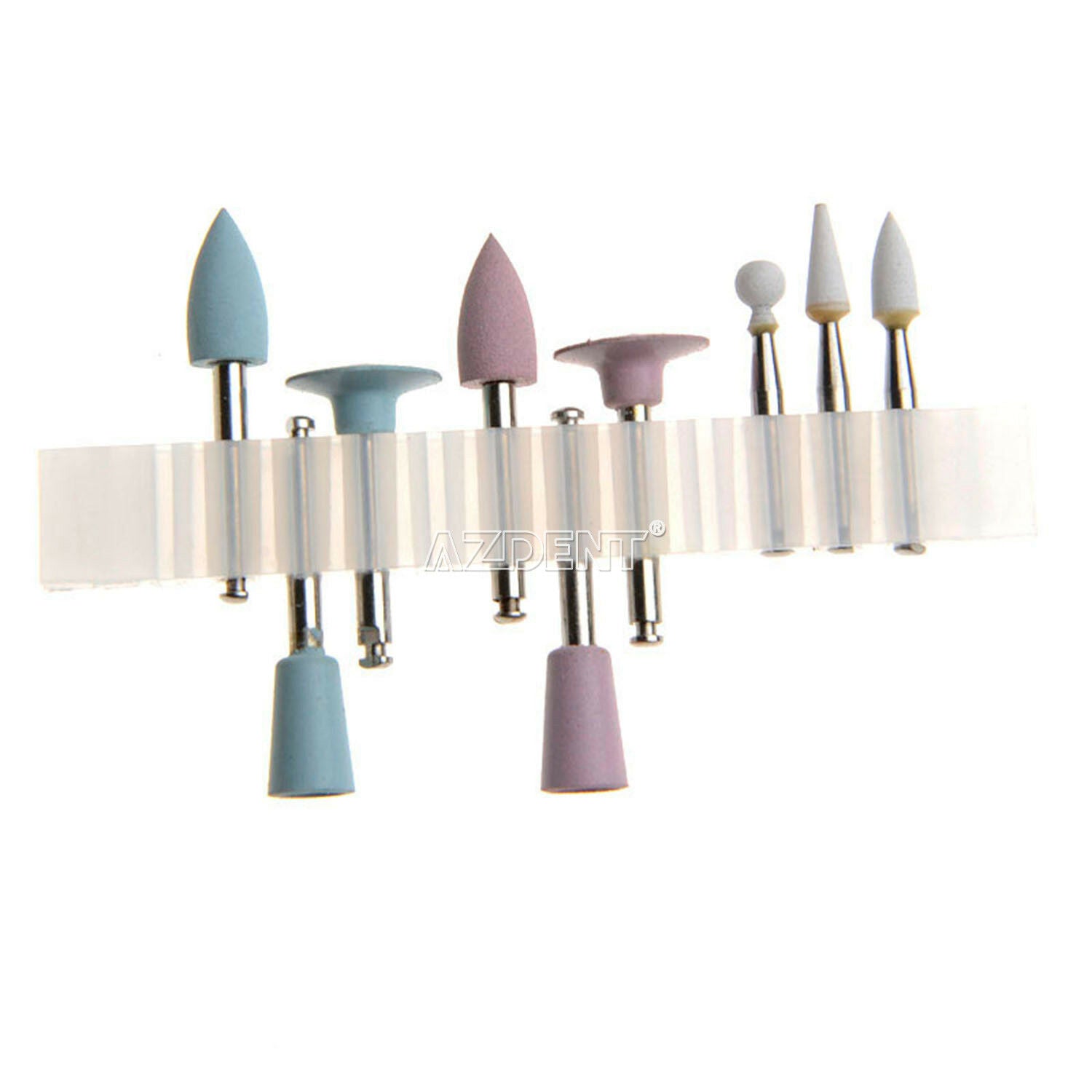 10X Dental Diamond Burs Composite Polishing Kit RA 0309 for Low Speed Handpiece