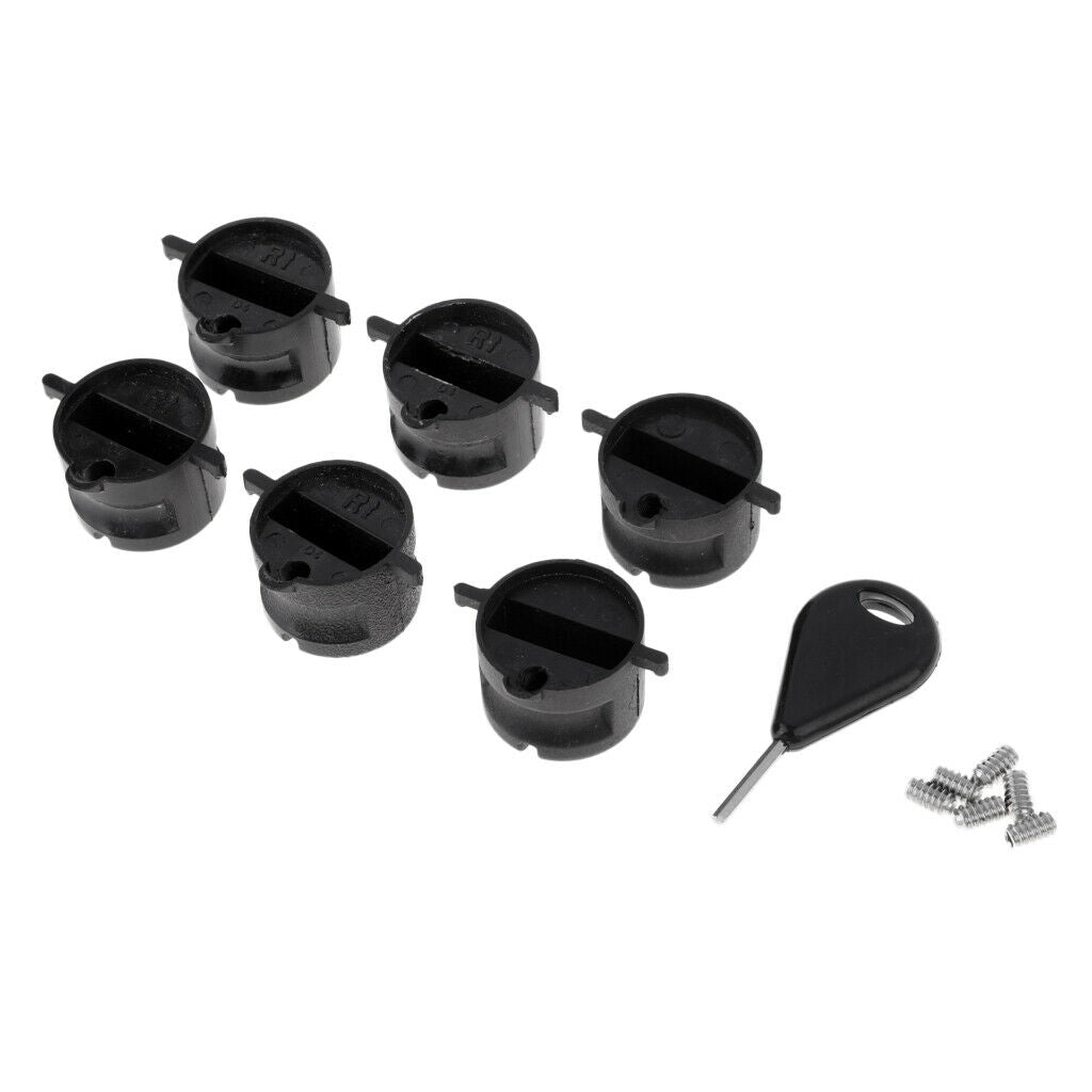 6x   Surf       Leash   Plug   with   Grub   Screws   for    Surfboard   Fin