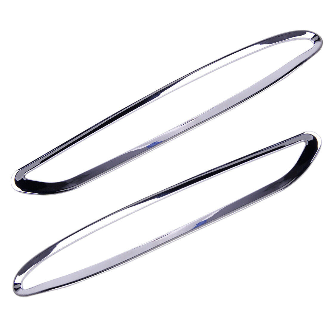 2x Rear Fog Light Frame Trim Lamp Covers Fit for Mercedes W212 W213 E200 E300 An