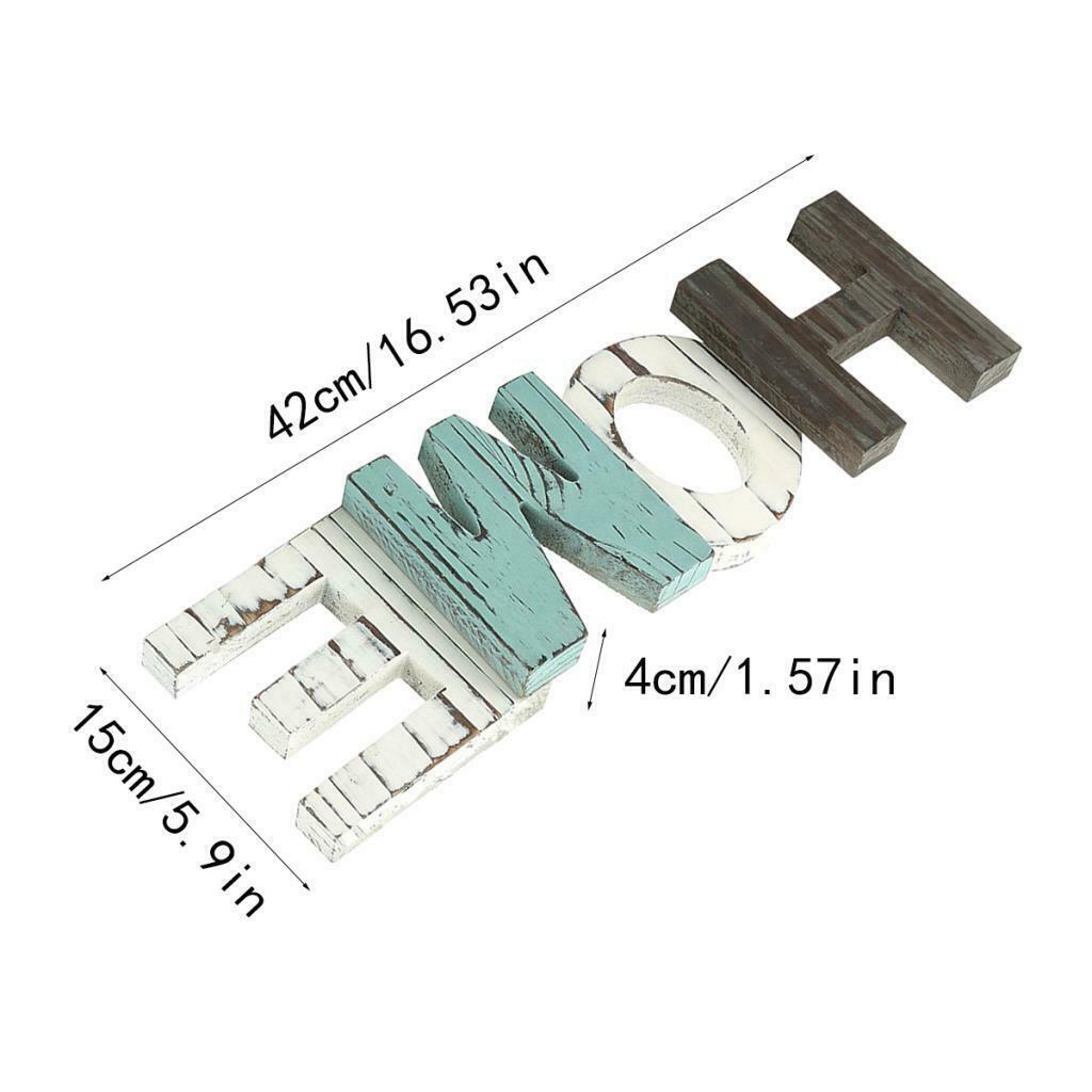 Home '' Wood Schiftzug Stand Deco Letter