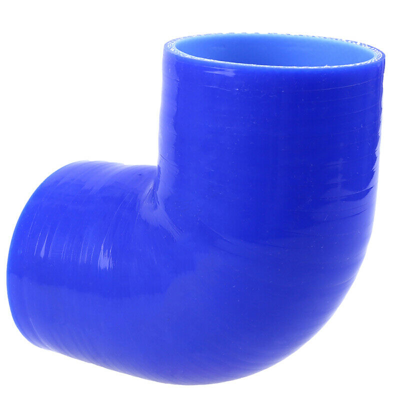 1X Silicone Joiner Elbow Radiator Hose Straight 90Degree Air Intake Pipe 70mm