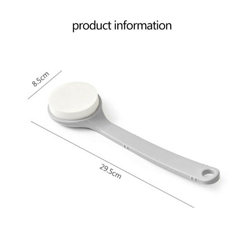 Long Handle Exfoliating Bath Sponge Back Scrubber Exfoliator Cleaning Equ.l8