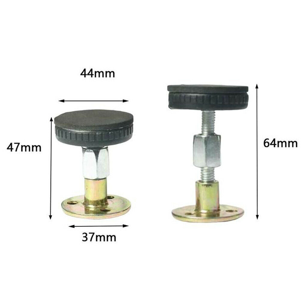 3Pcs Thread Bed Frames Anti-Shake Tool Bed Headboards Telescopic Support