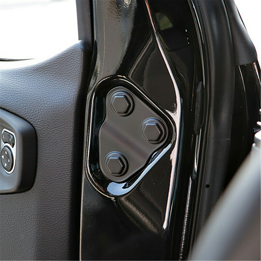 Door Lock Screw Protector Cover Universal For Jeep JL 2018-2020 Accessory