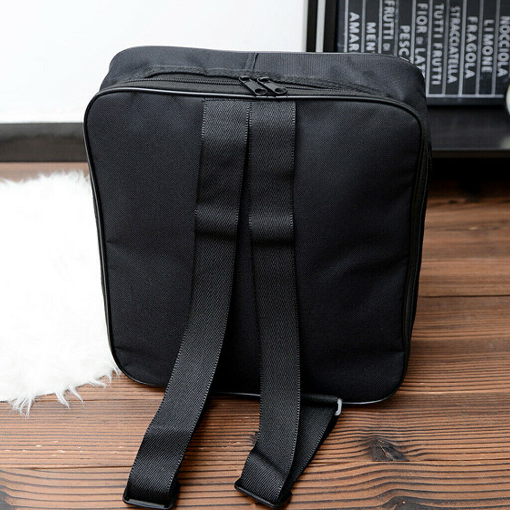 Padded Shoulder Strap Black Accordion Case Carrying Bag for Kids Music