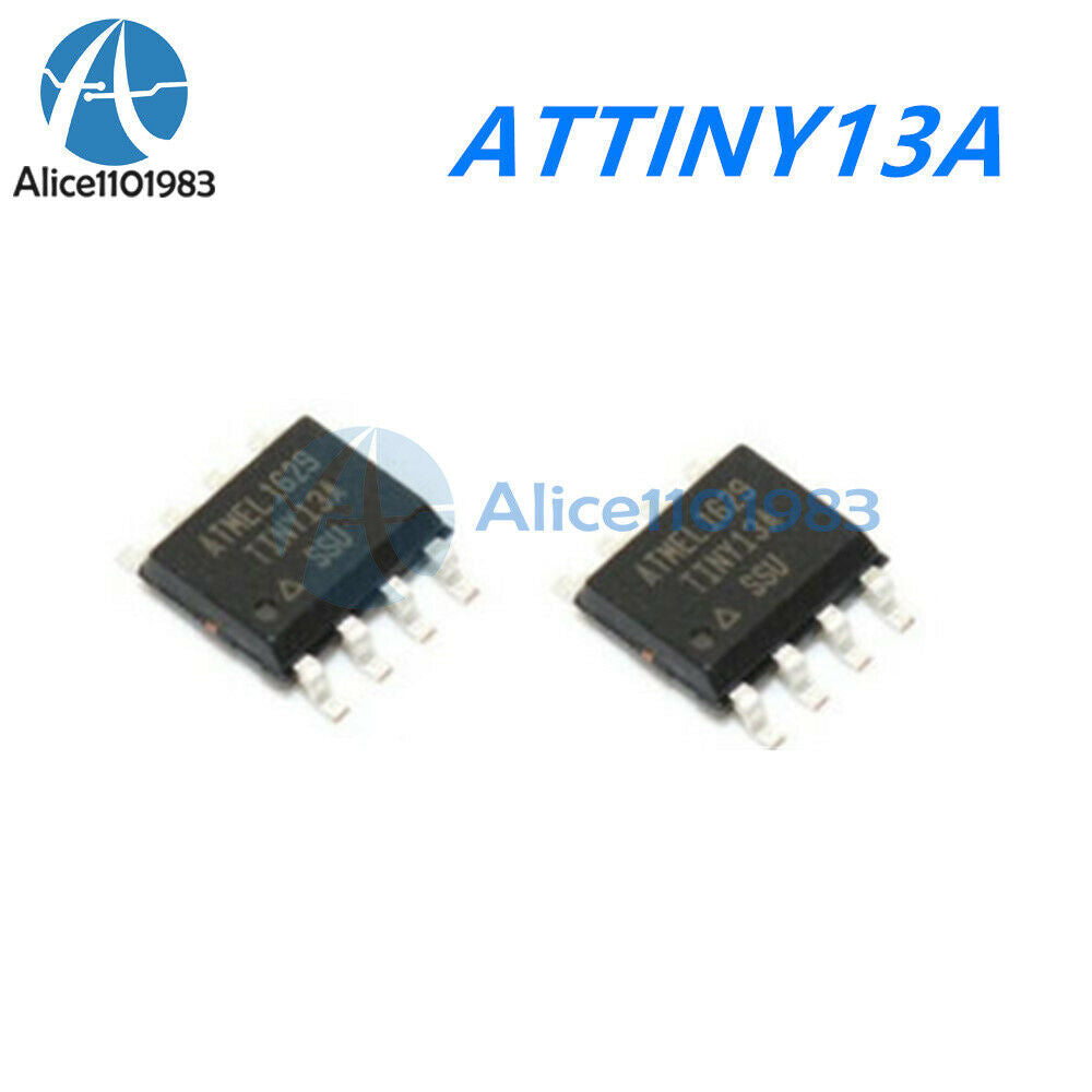 10PCS NEW ATMEL SOP-8 ATTINY13A-SU TINY13A-SU SMD IC