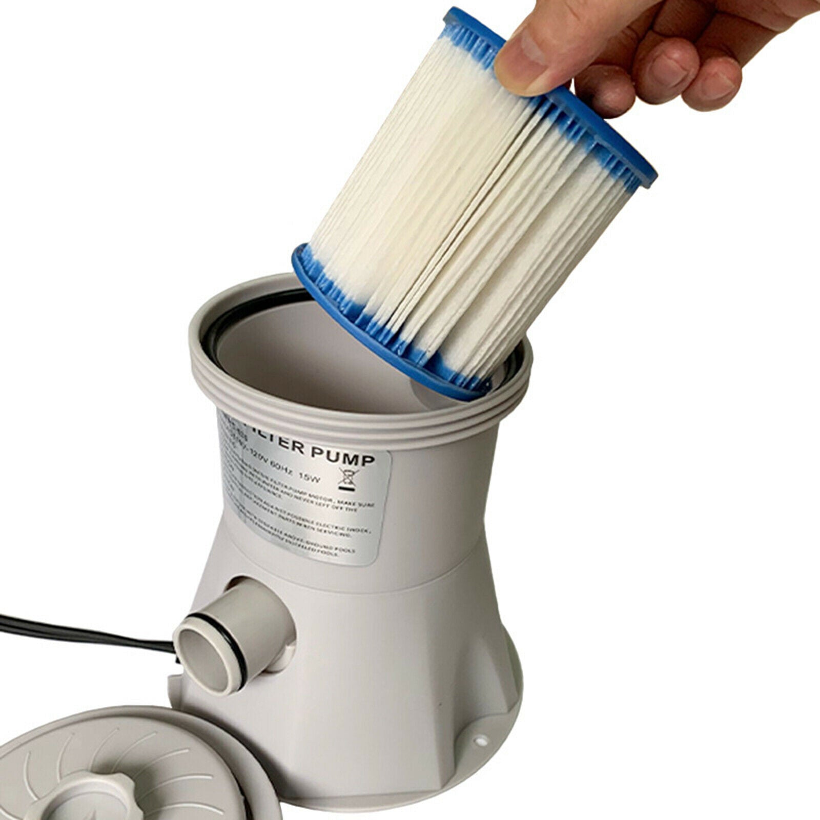 Electric Filter Pump For Pools Paddling Pool Water Cleaner with Accessories
