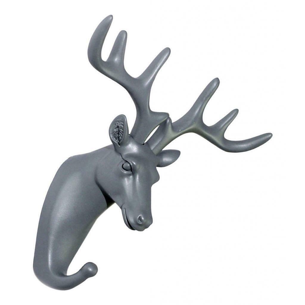 Nordic Style Wall Hook Rack Hanger for Hat Coat Keys Sundries Deer