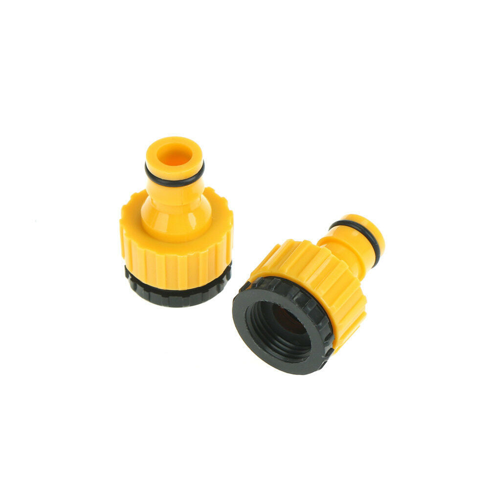 2pcs Faucet Hose Quick Connector Washing Machine Water Cannons Lawn Sprin.l8