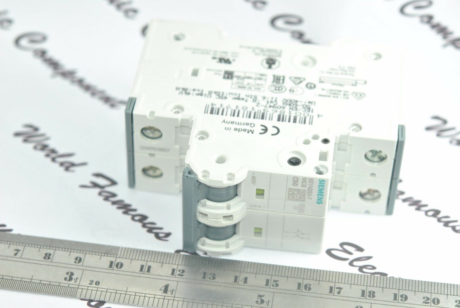 1pcs - SIEMENS 5SY4250-7 MCB-C50 50A 2P Circuit Breaker