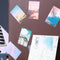 30Pcs Moon Cloud Self-adhesive Paper Stickers Scrapbooking Diary Sealing Labels