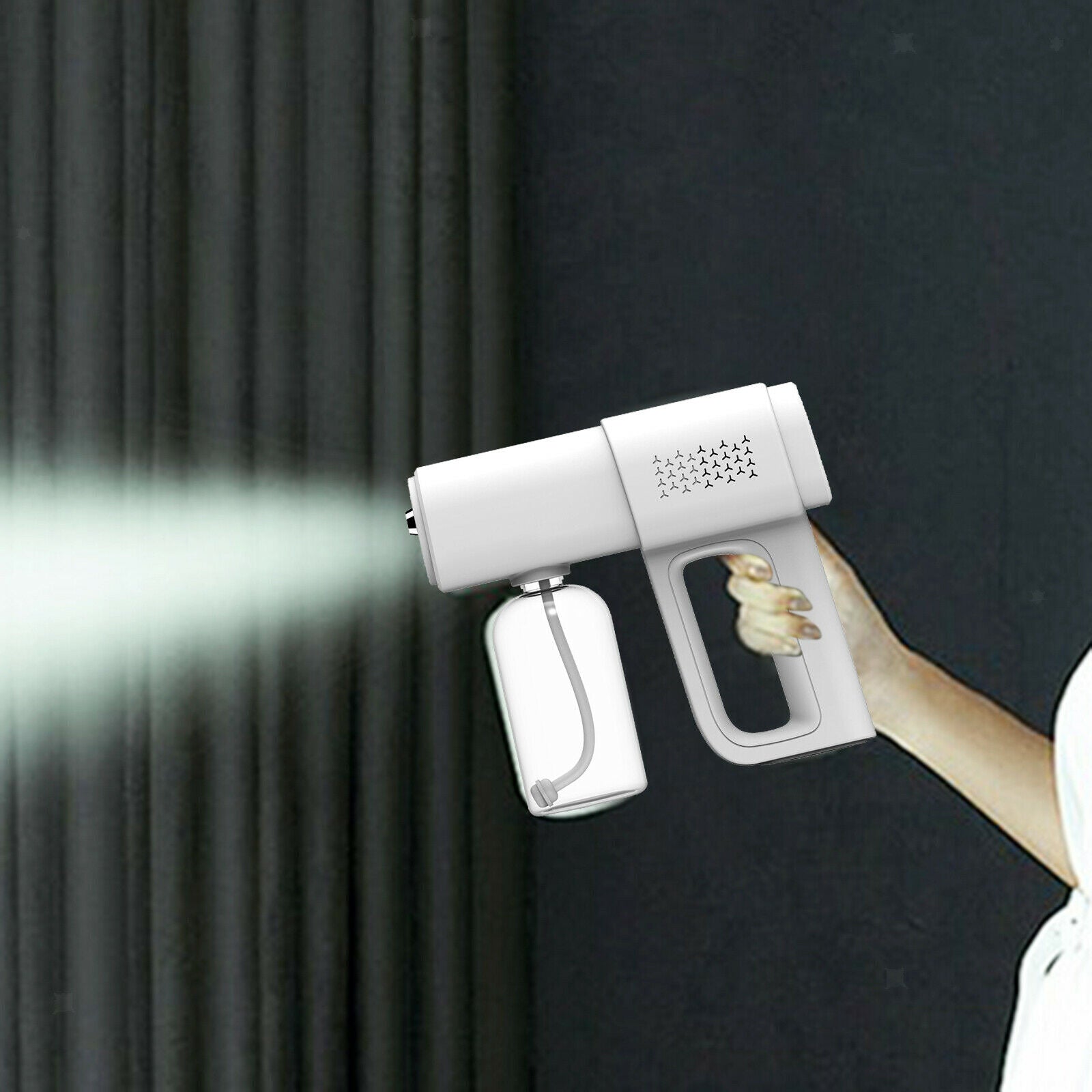Handheld Wireless Disinfectant Atomizer Spray Gun for Home Office 3200mAh