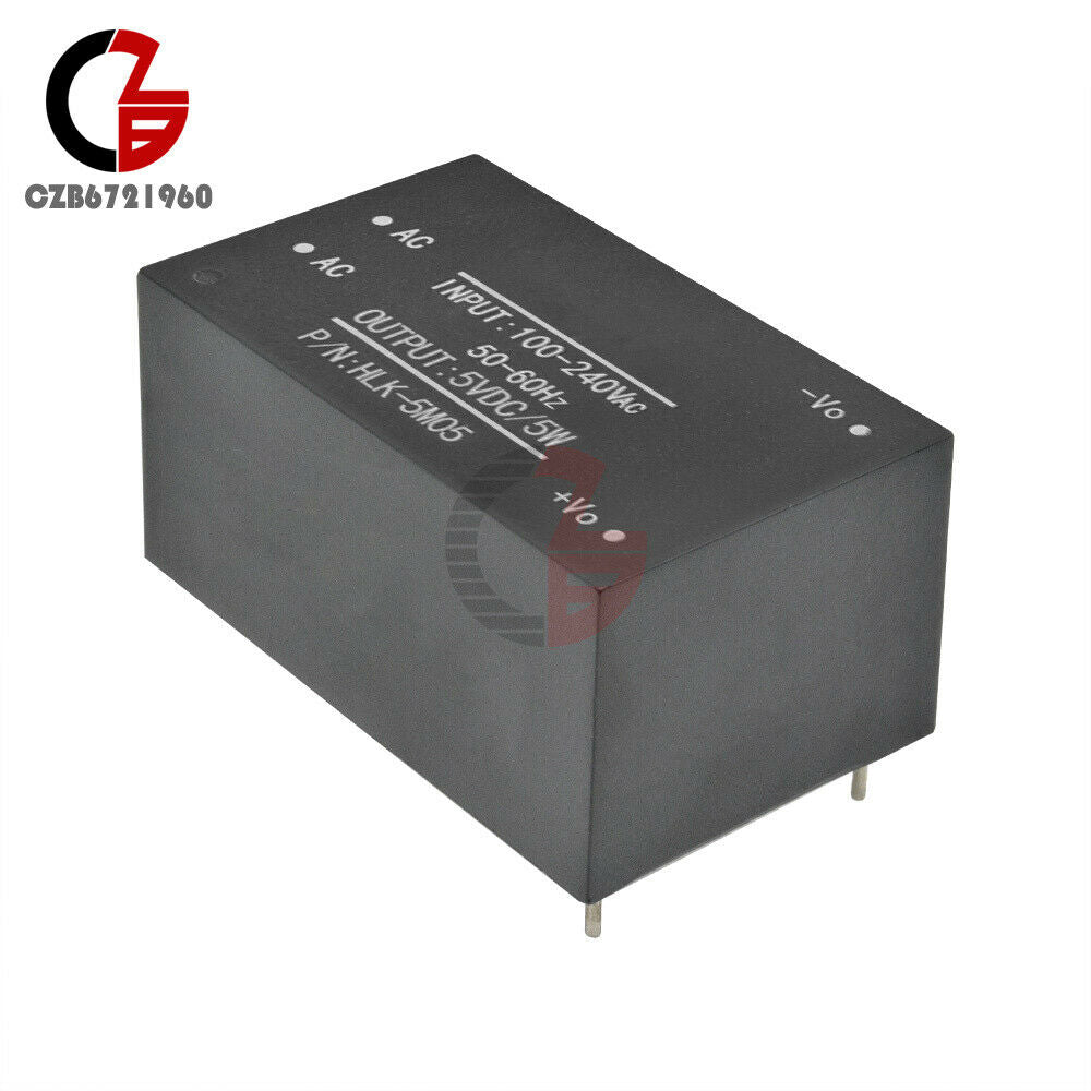 HLK-5M05 Compact Isolated Power Supply Switch Module 5W 1A AC-DC 220V to 5V