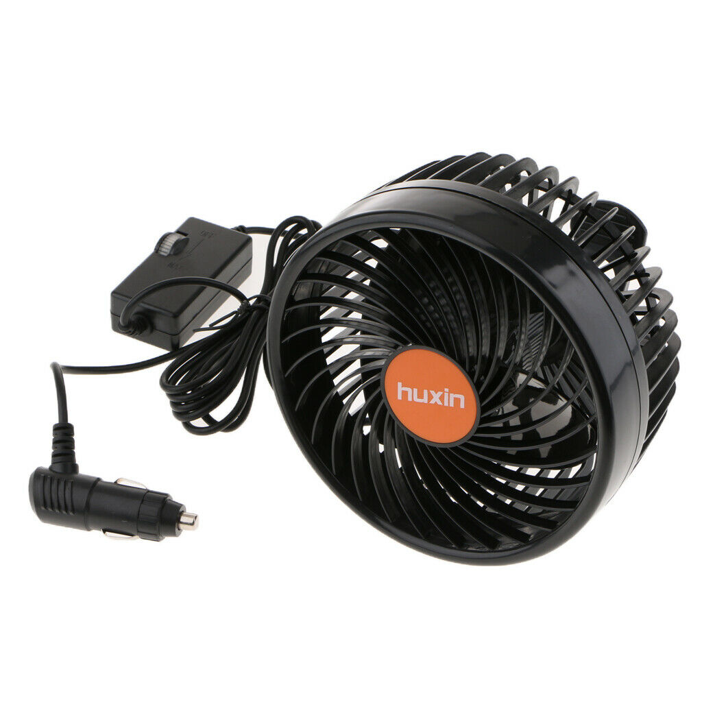 6 inch 24V 12W Car SUV Truck Plug in Electric Fan with Cigarette Lighter Low
