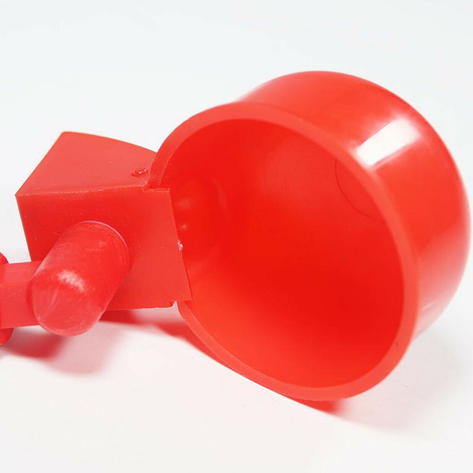 2x Poultry Watering Cups Farm Dispenser Waterer Goose Feeder Easy Install