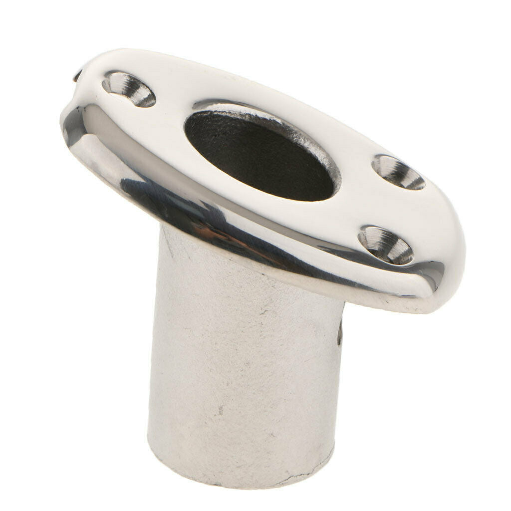 Boat Hand Rail Fitting 7/8 inch Boat Deck Hardware 316 Stainless Steel Flag Pole