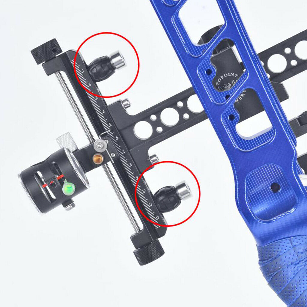 2pcs Archery Sight Stabilizer Ball Recurve Compound Bow Silencer Damper Arrow