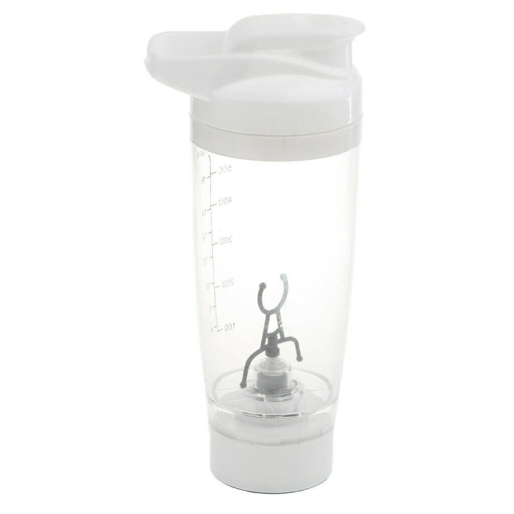 Automatic Powdered Milk Mixing Cup Pet Bird Small Animal Waterer White