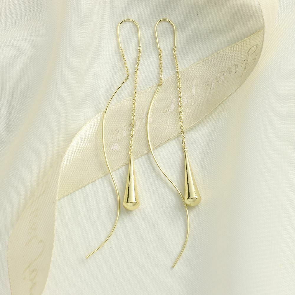 Girls Tassel Earring Water Drop Earrings Pendant Ear Line Women's Jewelry