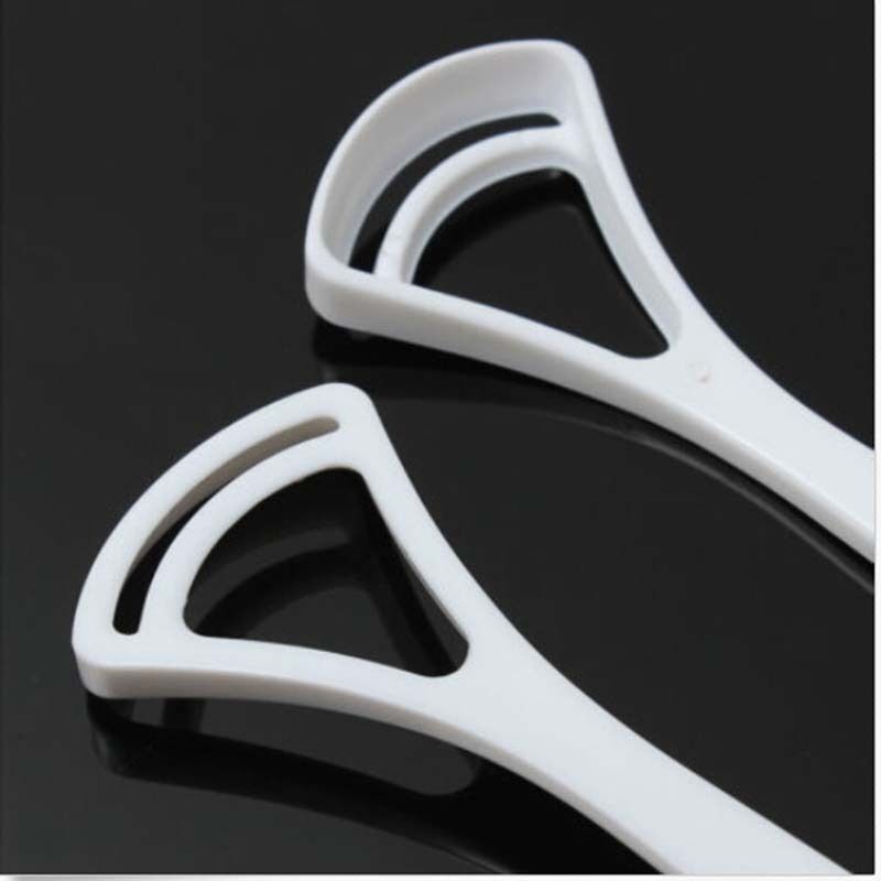 2pcs Plastic Hygiene Mouth Care New Oral Tongue Cleaner Scrape.l8