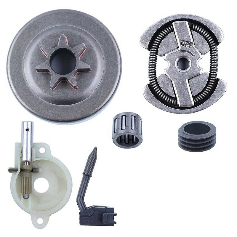 325-7T Clutch Drum Bea Oil Pump, Worm Gear Set for Husqvarna 137 136 141 142A2L1