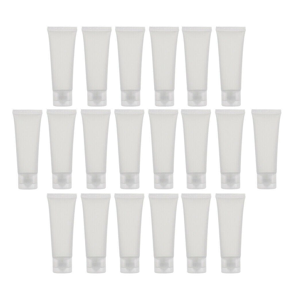 200 Pieces 50ml Plastic Empty Squeeze Body Lotion Travel Bottle Containers