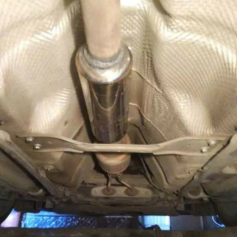 1PCS Stainless 63mm/2.5'' Auto Car Exhaust Pipe Muffler Silencer Muffler Chrome