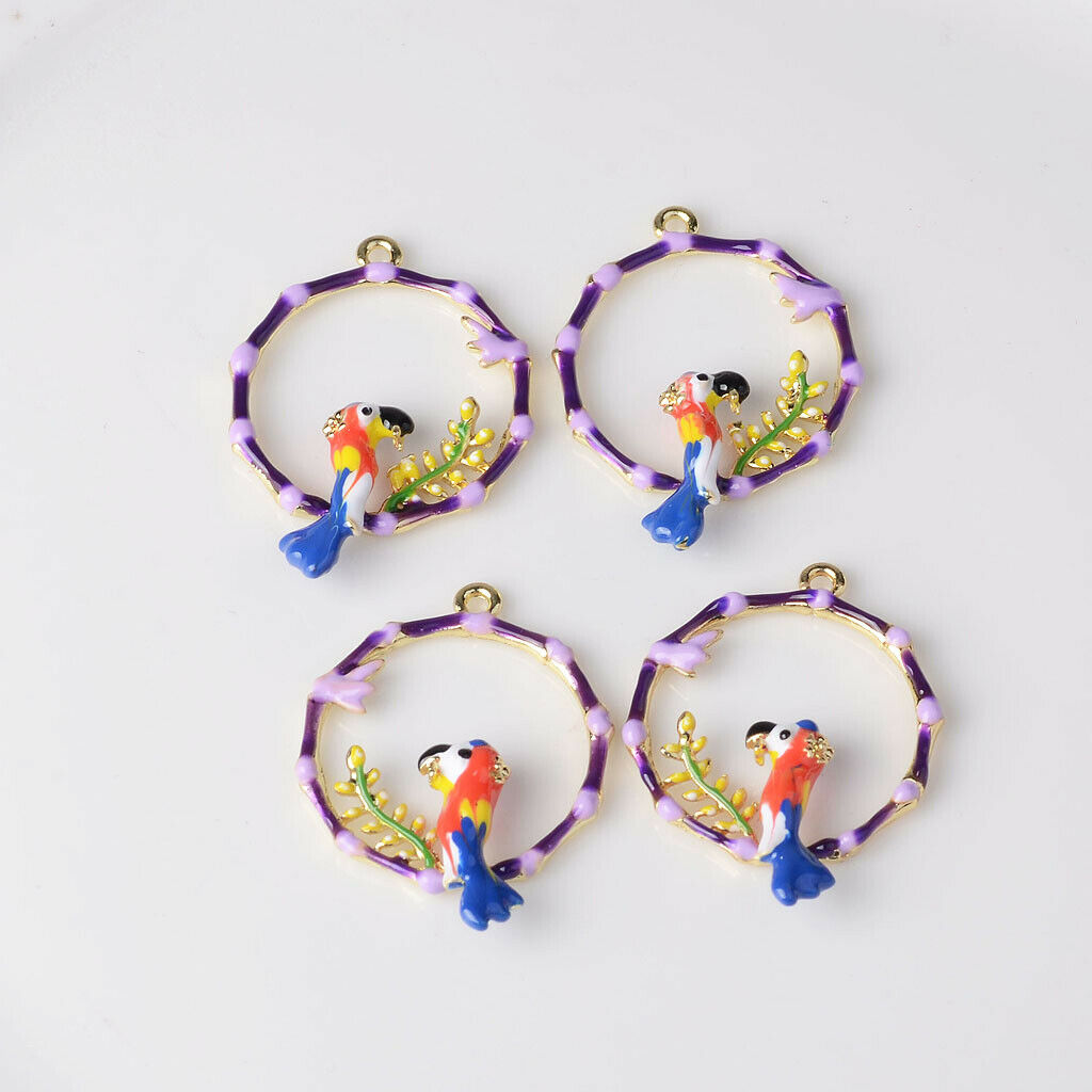 4 Pieces Alloys Garland DIY Charm Jewelry Finding