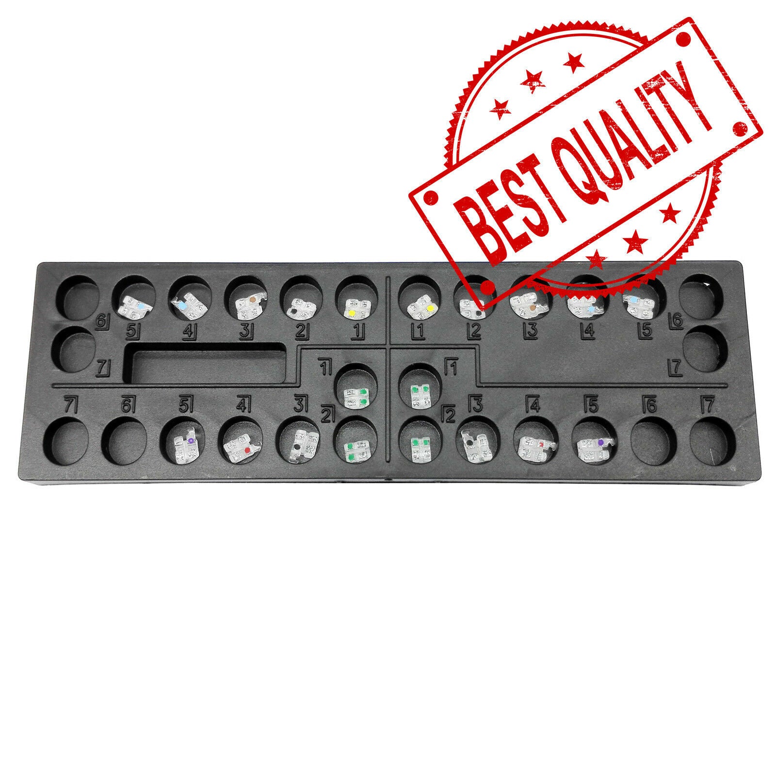 HOT Prob HUBIT Crystal Sapphire Orthodontic Brackets Braces (MBT 022 20Brackets)