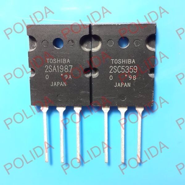 5pairs OR 10PCS TOSHIBA TO-3PL 2SA1987-O/2SC5359-O 2SA1987/2SC5359 A1987/C5359