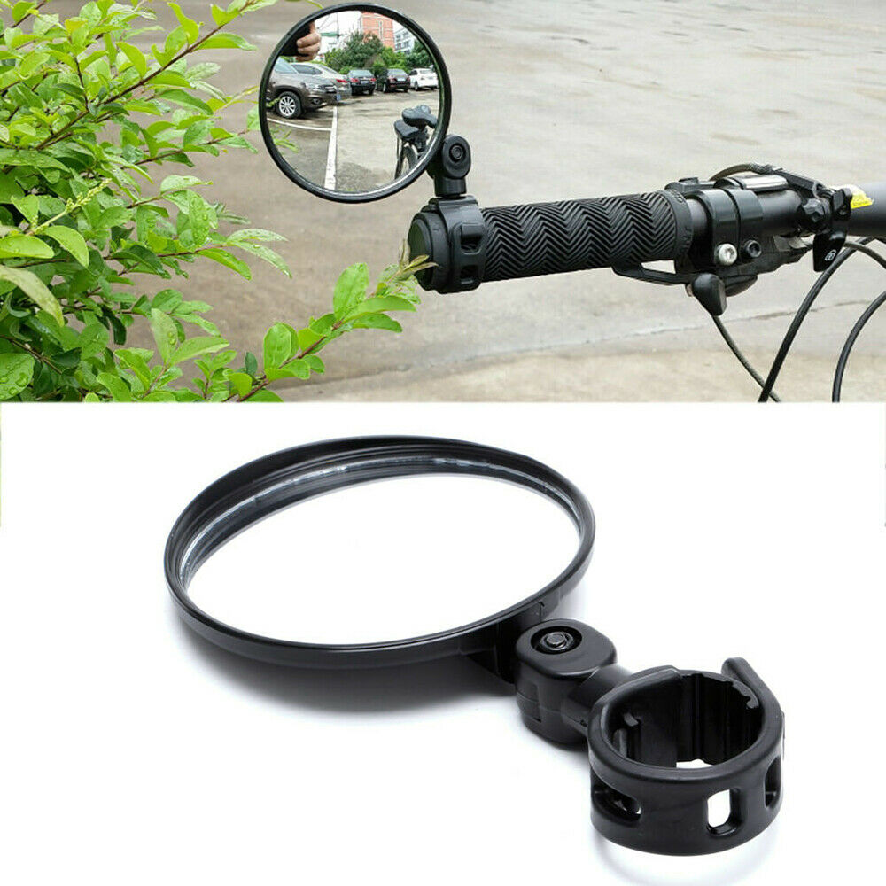 Bike Bicycle Back View Mirror Rearview Rear Mirror Black Handlebar Flexible 2020