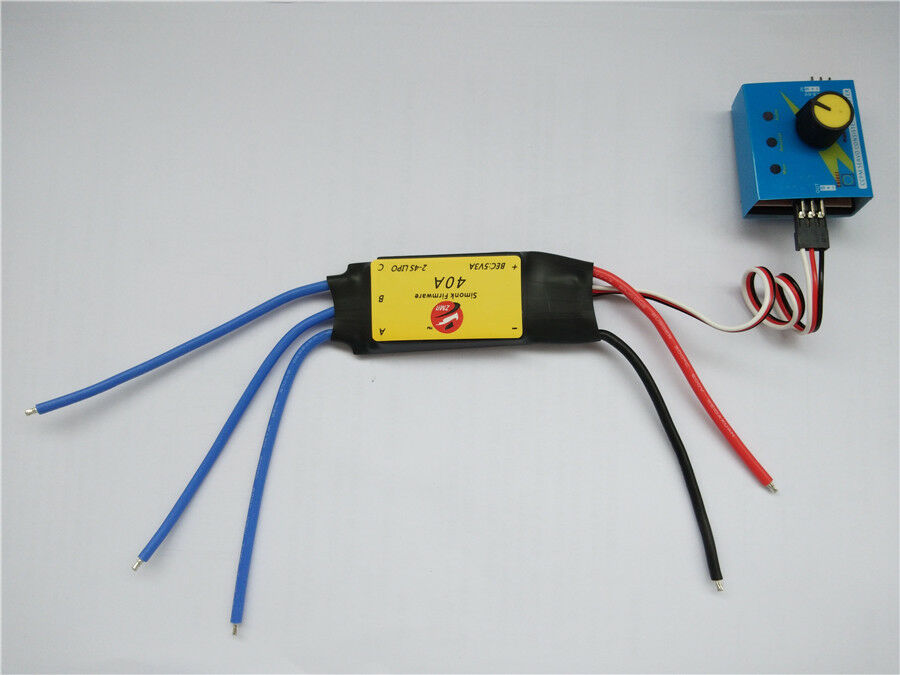 12V 40A ESC Drive Controller 480W for Car Turbine Power Booster Turbo Charger