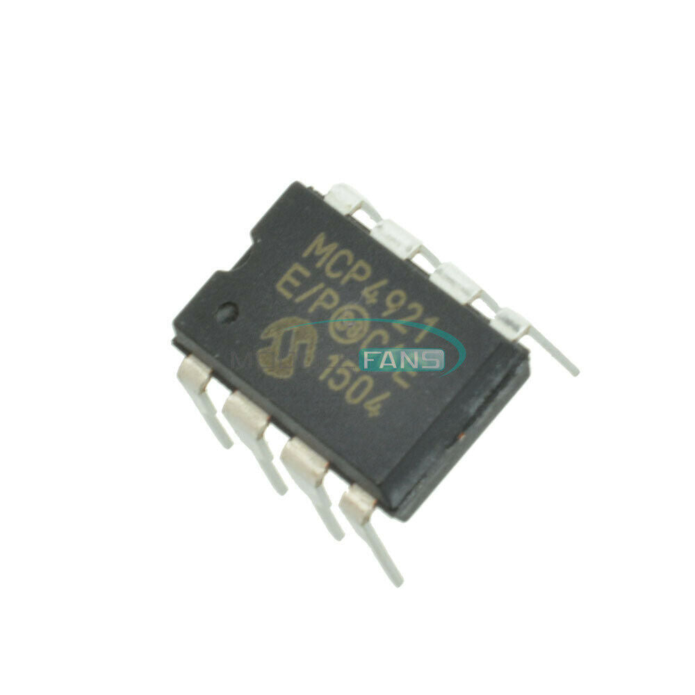 2PCS MCP4921 Digital Analog Converter IC MICROCHIP DIP8 MCP4921 MCP4921-E/P IC