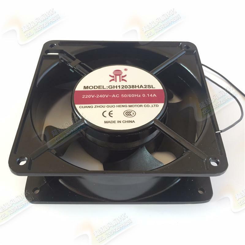 For GH12038HA2SL chassis cabinet cooling fan 12cm small AC axial flow fan 220V