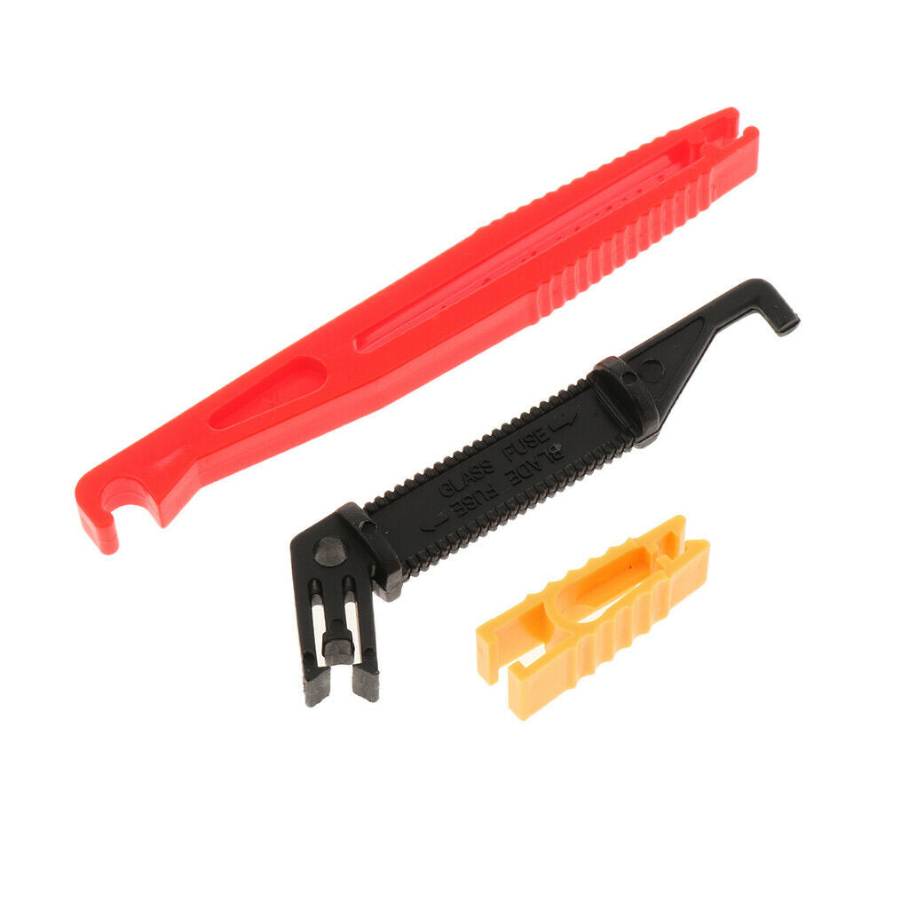 3pcs (3-size) Fuse Puller Short Long Car Bike Automotive Mini Micro Blade Fuse